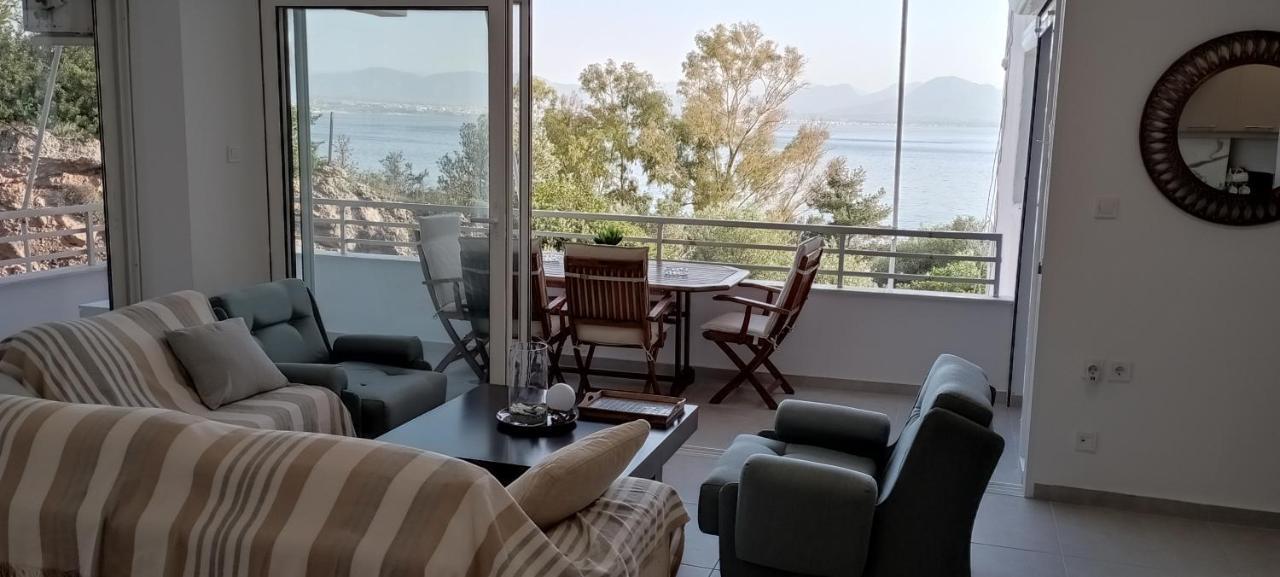 Atlas By Sea Apartment Lutráki Kültér fotó